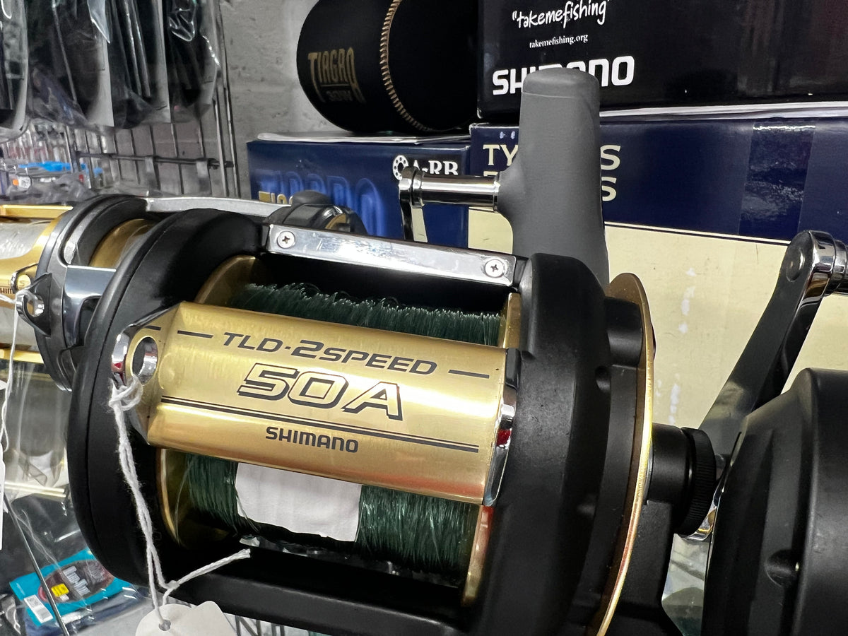 shimano 50a reel Second Hand Shimano TLD 50A 2 Speed