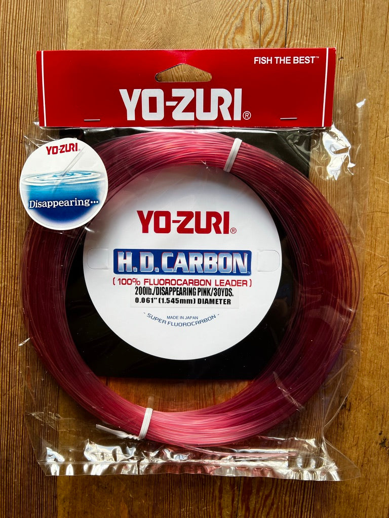 Fils Fluorocarbone YO ZURI H.D. Carbon 1.83mm 300 Lb (136.08kg - 8